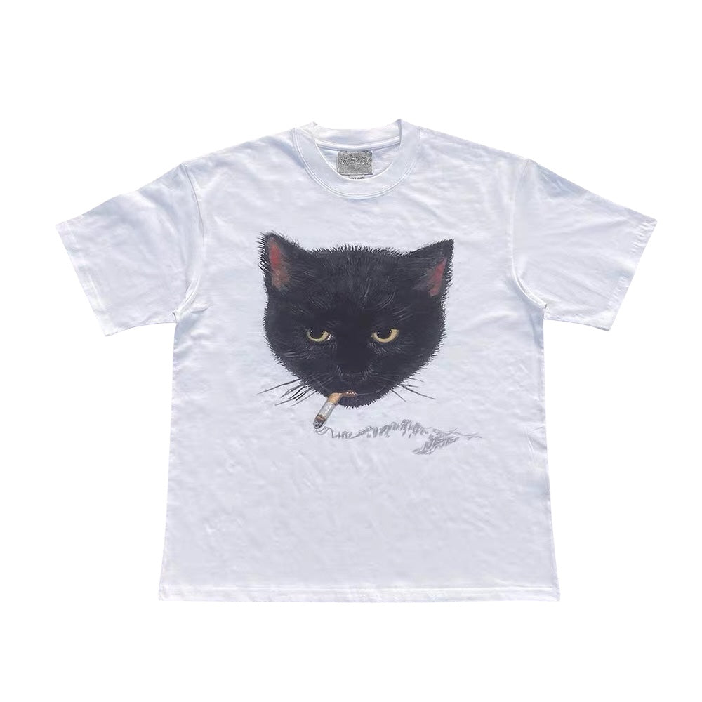 Smoking Cat Tee