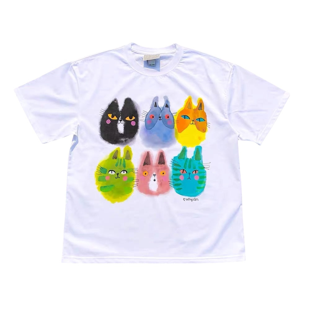 Color Cats Tee