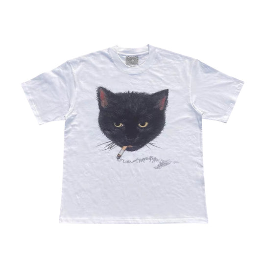 Smoking Cat Tee